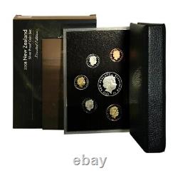 New Zealand Hamilton's Frog Official 6 Coin Silver Proof Set 2008 Mint Issued