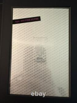 New Zealand Mint 2019 Batman Villains Two Face 5g. 999 Silver Coin Note