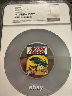New Zealand Mint 2022 Action Comics #1 1oz Silver Collectible