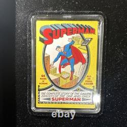 New Zealand Mint 2022 Niue Superman #1 1 oz. 999 Fine Silver Coin