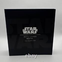 New Zealand Mint 2022 Star Wars Battle Scenes Hoth 3 oz. 999 Silver Proof #745