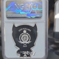New Zealand Mint 2023 Chibi Marvel Thanos 2oz Silver NGC PF69 Ultra Cameo