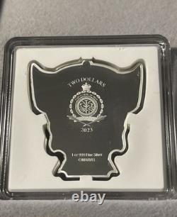 New Zealand Mint 2023 Marvel Thor Chibi Coin 1 oz. 999 Fine Silver #903/1800