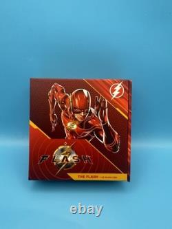 New Zealand Mint 2023 The Flash DC Trading Coin Silver 1 oz 777/2000 Limited