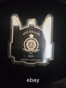 New Zealand Mint 2024 OPTIMUS PRIME 3 oz Silver Coin. 999 Fine LIMITED with Box