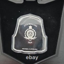 New Zealand Mint 2024 Transformers 40 Years Megatron 3 oz. 999 Silver $5 Coin
