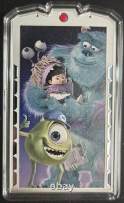 New Zealand Mint 2025 Monsters, Inc. Mike & Sulley 3oz 99.99% Silver Ltd 155/500