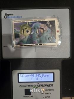 New Zealand Mint 2025 Monsters, Inc. Mike & Sulley 3oz 99.99% Silver Ltd 155/500