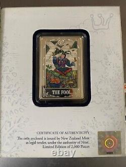 New Zealand Mint Fool Tarot Card 00002 Of 2000