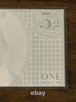 New Zealand Mint Justice League Superman 5 Gram. 999 Silver Bar 2018