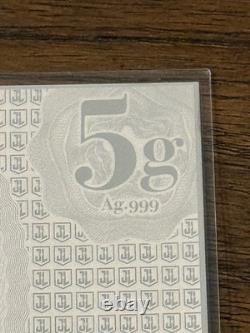 New Zealand Mint Justice League Superman 5 Gram. 999 Silver Bar 2018