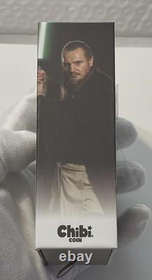New Zealand Mint Qui-Gon Jinn 2023 1 oz Silver Coin Star Wars (Free shipping)