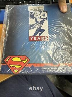 New Zealand Mint Superman 80TH Anniversary 5g Silver CoinNote Collection 6 Notes