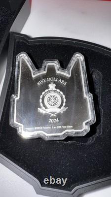 New Zealand Mint Transformers 40th Anniversary Optimus 3 oz. 999 Silver Coin