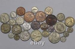 New Zealand Super Coin Collection With Many Silver High Grade B84 #50zg45