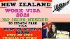 New Zealand Work Permit 2022 Apply 30 Months New Zealand Visa Free Step By Step Process