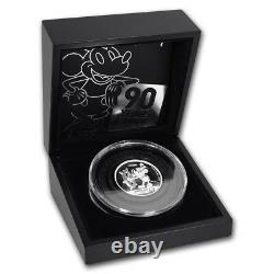 Niue -2018- 2 OZ Silver Proof Coin- DISNEY MICKEY MOUSE 90TH ANNIVERSARY