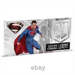Niue -2018- 5 x 5 gram Silver $1 Note Justice League Series Coin/Notes