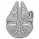 Niue -2021 1 Oz Silver Proof Star Wars Millennium Falcon Shaped Coin