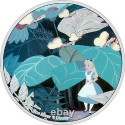 Niue 2021 1 Oz Silver Proof Coin Disney Alice in Wonderland Alice