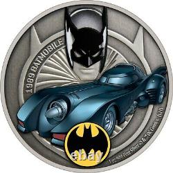 Niue 2021 1 oz Silver Proof Coin- DC Comics 1989 Batmobile Coin
