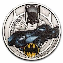 Niue 2021 1 oz Silver Proof Coin- DC Comics 1989 Batmobile Coin
