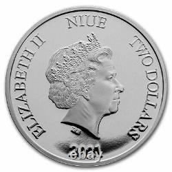 Niue 2021 1 oz Silver Proof Coin Disney Coins -Disney Princess Mulan
