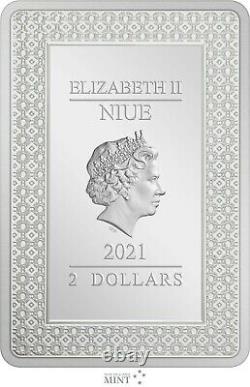 Niue 2021 1 oz Silver Proof Coin- Tarot Cards The High Priestess