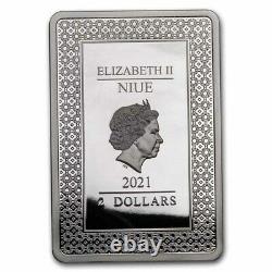Niue 2021 1 oz Silver Proof Coin- Tarot Cards The Magician