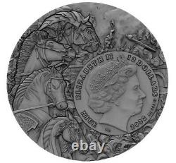 Niue 2022 Four Horsemen of the Apocalypse $12 silver coin 5oz
