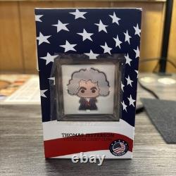 Niue 2022 Thomas Jefferson Chibi Coin 1 oz Silver 2 Dollars New Zealand Mint