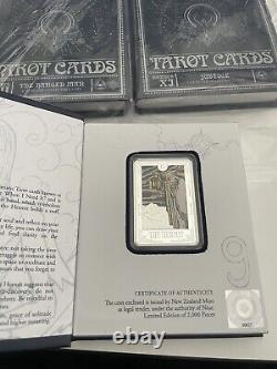 Niue -2023- Tarot Card The Hermit 1 oz. 999 Silver Proof Coin