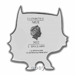 Niue Chibi Batman The Batman 2022 1 oz Silver Proof Coin New Zealand Mint