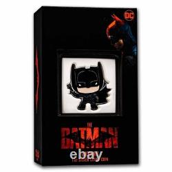 Niue Chibi Batman The Batman 2022 1 oz Silver Proof Coin New Zealand Mint