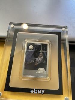 Niue Star Wars A New Hope 2020 $2 Rectangular Proof Coin Rare # 0516 Of 1977