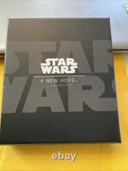 Niue Star Wars A New Hope 2020 $2 Rectangular Proof Coin Rare # 0516 Of 1977