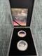 Only 500 Minted- New Zealand Dark Sky/ Light Sky 2 Oz. Silver Proof Coin Set