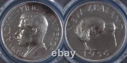 PCGS Graded PL66 New Zealand 1936 Edward VIII Restrike Silver Medal Proof-Like