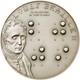Palau 5 Dollars 2009 Silver Bu 200th Ann. Louis Braille