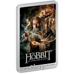 Pop 2 THE Hobbit The Desolation of Smug Poster 1 oz Silver Coin NGC PF70 FR