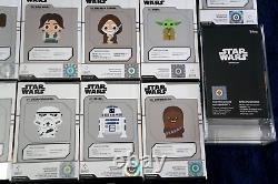 STAR WARS CHIBI 23 Coin Set 1oz Silver Proof Niue PF70 UC with OGP All but 2 R FR