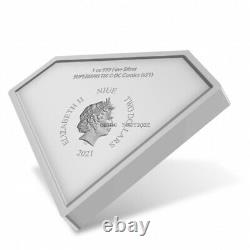 SUPERMAN Shield 1 oz proof silver coin Niue 2021