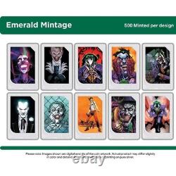 Set of Jokers $100 each 2025 Agoro The Art of DC Comics Trading Coins