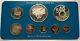 Solomon 1983 Independence Mint Box Set Of 8 Coins, With Silver Coin. Proof
