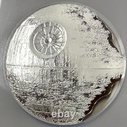 Star Wars 2023 3oz Niue Death Star II PF 69 Ultra Cameo NGC