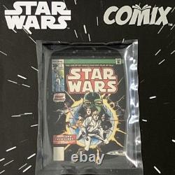Star Wars 2024 Niue 1 oz Colored Bar Pure Silver Disney Comix New Zealand Mint