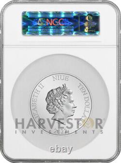 Star Wars Battle Scenes Scarif 3 Oz. Silver Coin Ngc Pf70 First Release