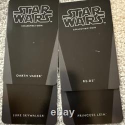 Star Wars Millennium Falcon Fine Silver Coin Set from New Zealand Mint New