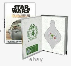 Star Wars Seasons Greetings 2021 1 OZ Silver Proof Coin The Child Baby Yoda
