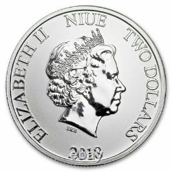 Star Wars Storm trooper 1 Oz 999 Silver 2018 Niue New Zealand Mint Bullion Coin